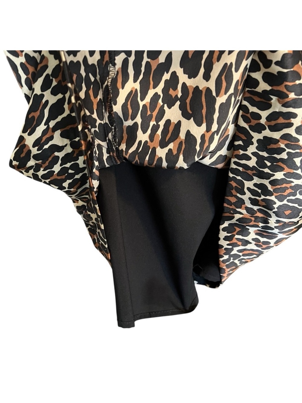 Archive Betsey Johnson Y2K Silk Leopard Dress Amy Winehouse ASO Rare Size 4 - Picture 7 of 12